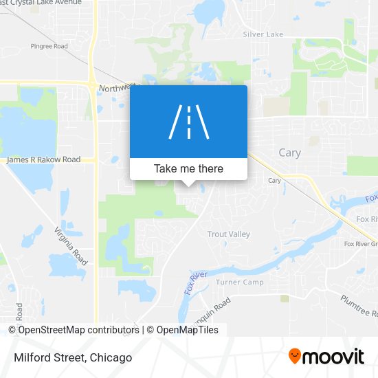 Mapa de Milford Street