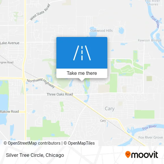 Silver Tree Circle map