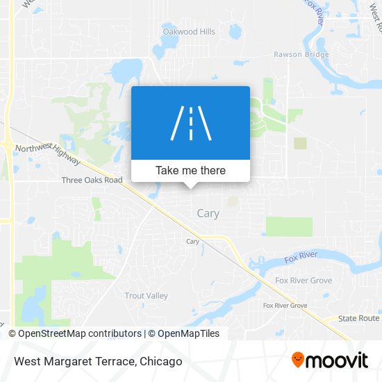 West Margaret Terrace map