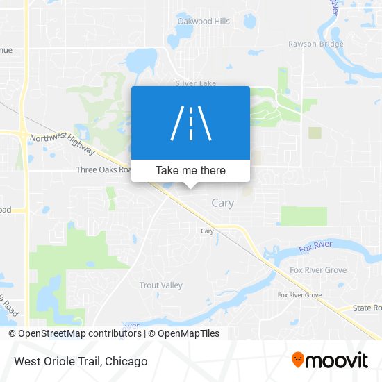 Mapa de West Oriole Trail