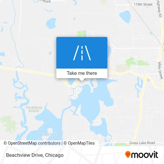 Beachview Drive map