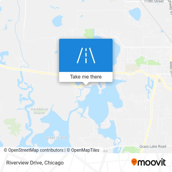 Riverview Drive map