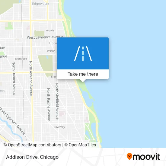 Addison Drive map