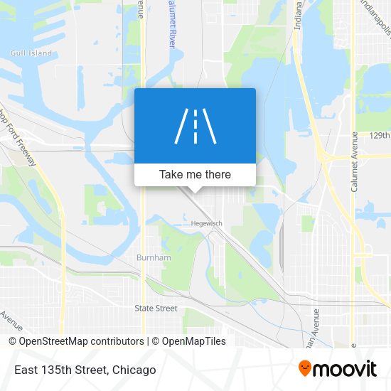 Mapa de East 135th Street