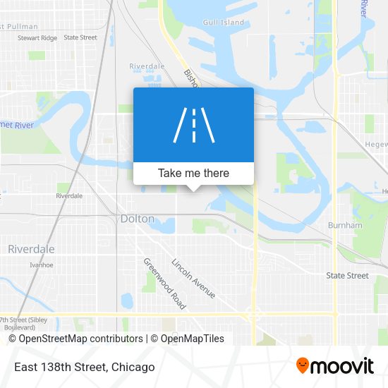Mapa de East 138th Street