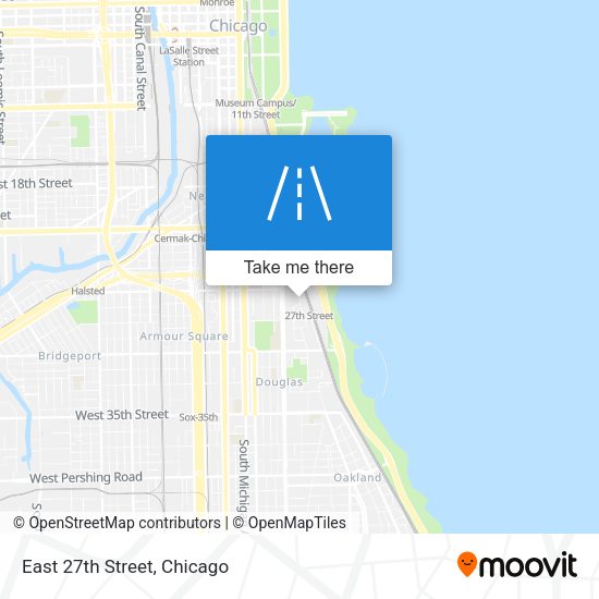 Mapa de East 27th Street