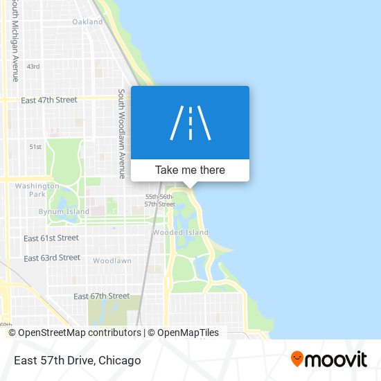 East 57th Drive map