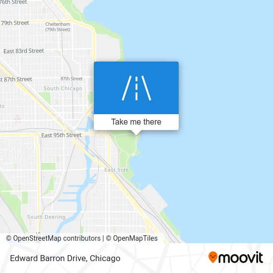 Edward Barron Drive map
