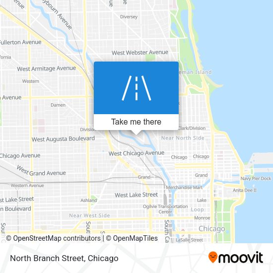 Mapa de North Branch Street