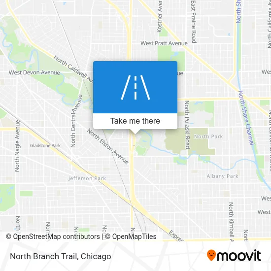 North Branch Trail map