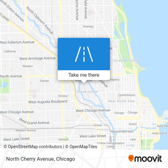 Mapa de North Cherry Avenue