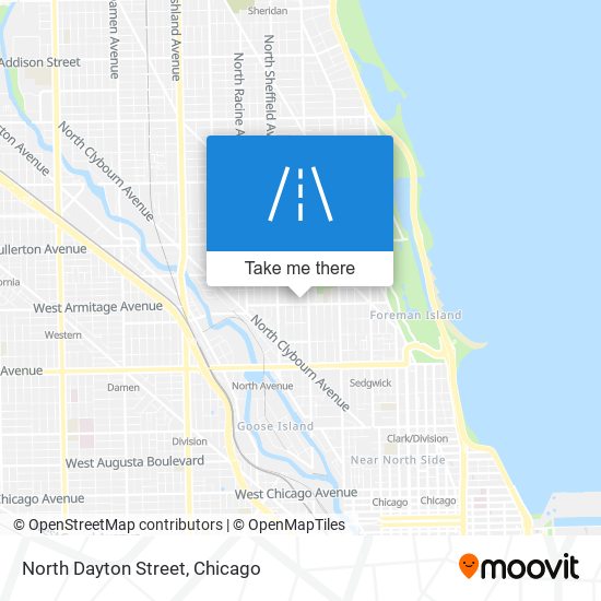 North Dayton Street map