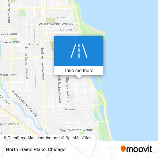 Mapa de North Elaine Place