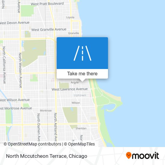 Mapa de North Mccutcheon Terrace