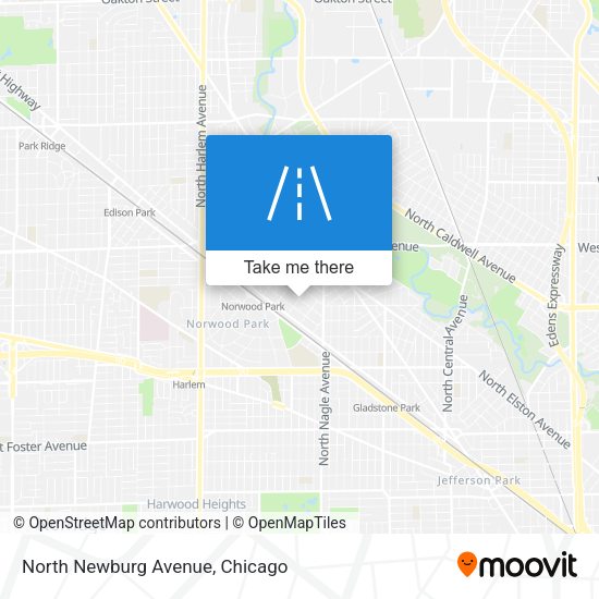 Mapa de North Newburg Avenue