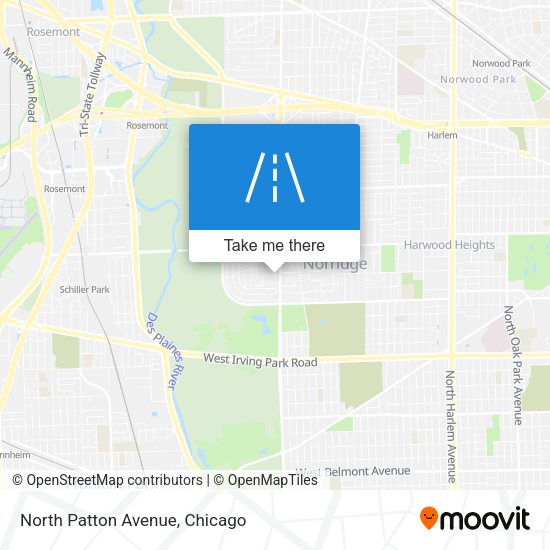 Mapa de North Patton Avenue