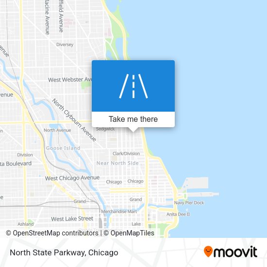 Mapa de North State Parkway