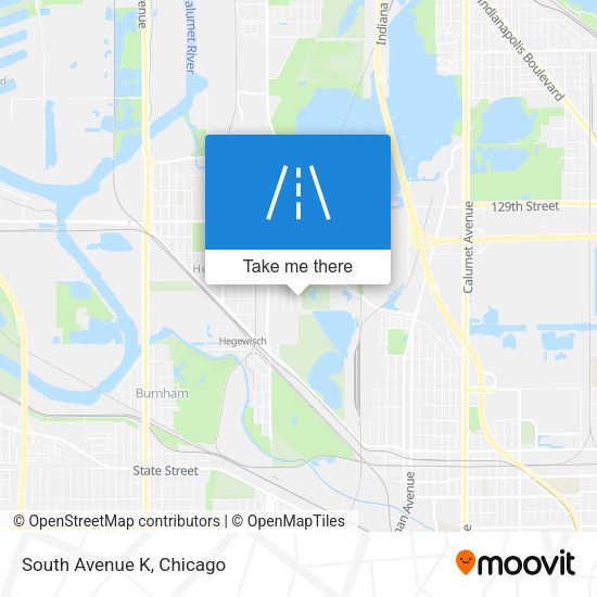Mapa de South Avenue K