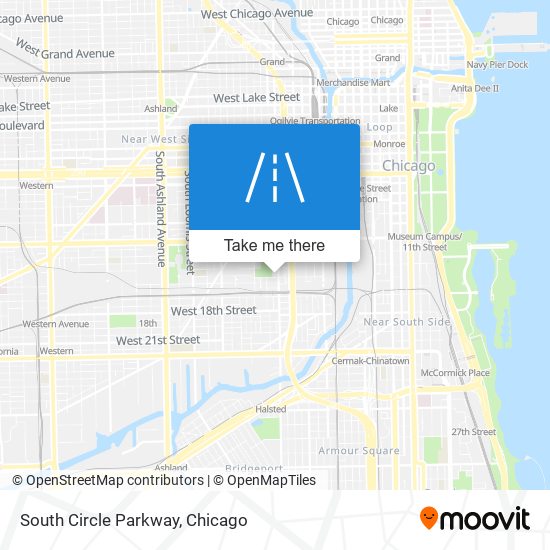 South Circle Parkway map