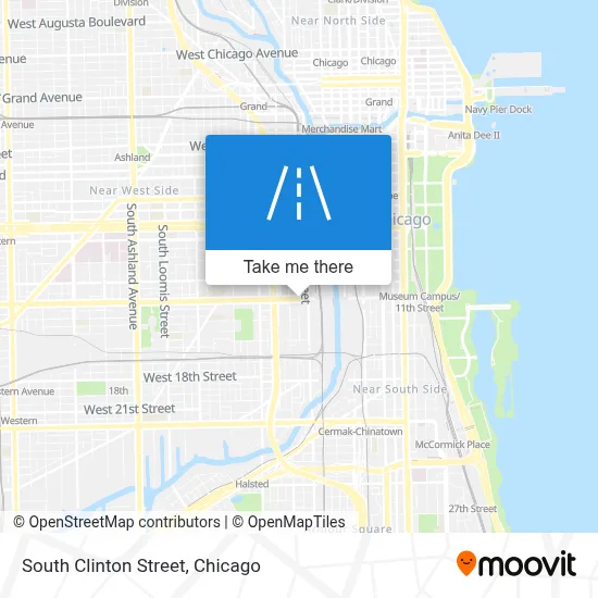 South Clinton Street map