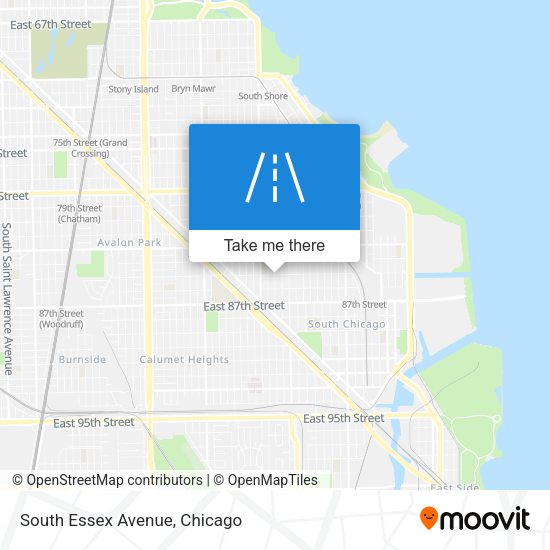 Mapa de South Essex Avenue