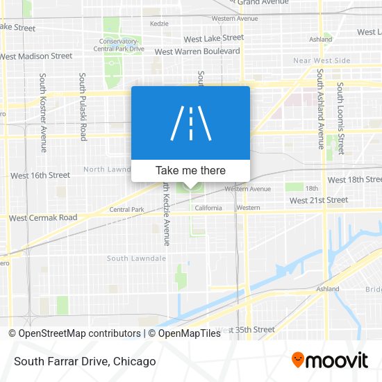 Mapa de South Farrar Drive