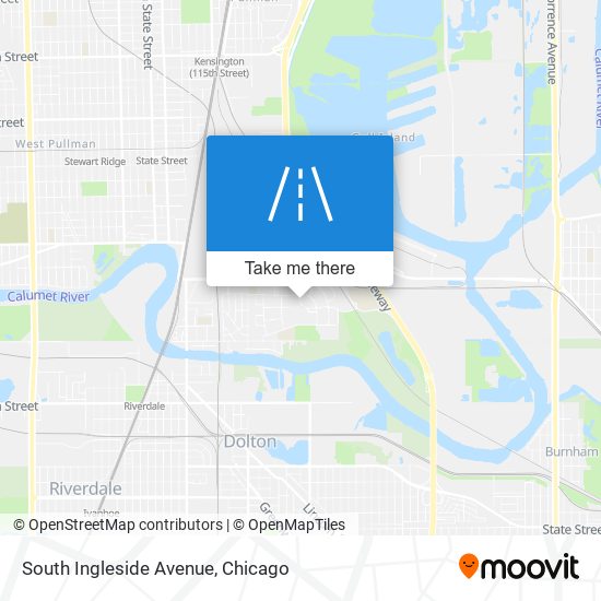 Mapa de South Ingleside Avenue