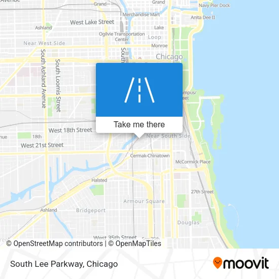 South Lee Parkway map