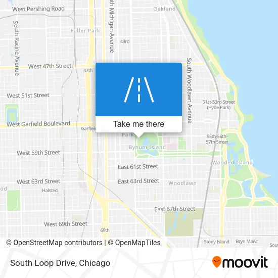 South Loop Drive map