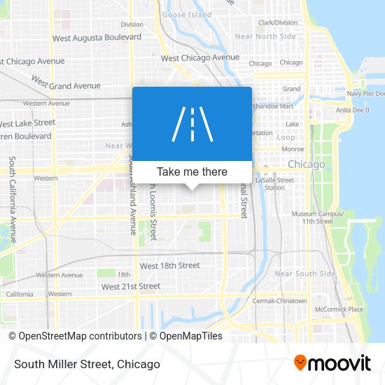 Mapa de South Miller Street