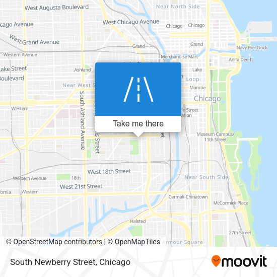 Mapa de South Newberry Street