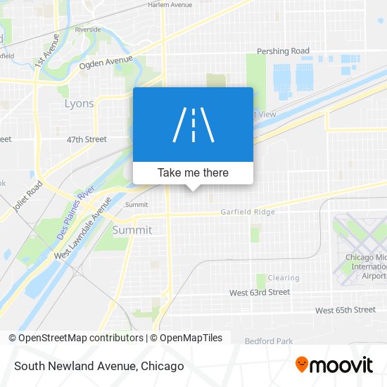 Mapa de South Newland Avenue