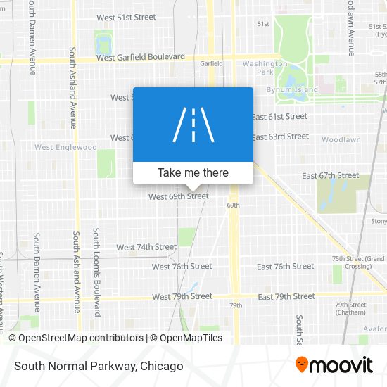 Mapa de South Normal Parkway