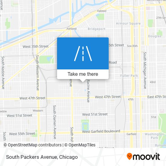 Mapa de South Packers Avenue