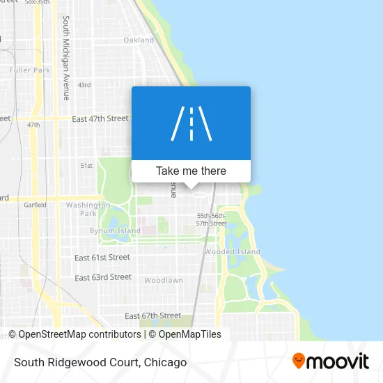 South Ridgewood Court map