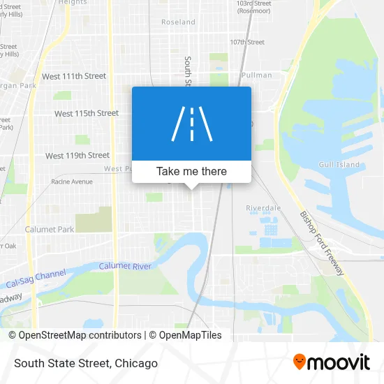 South State Street map