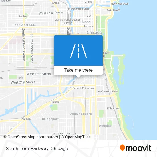 South Tom Parkway map
