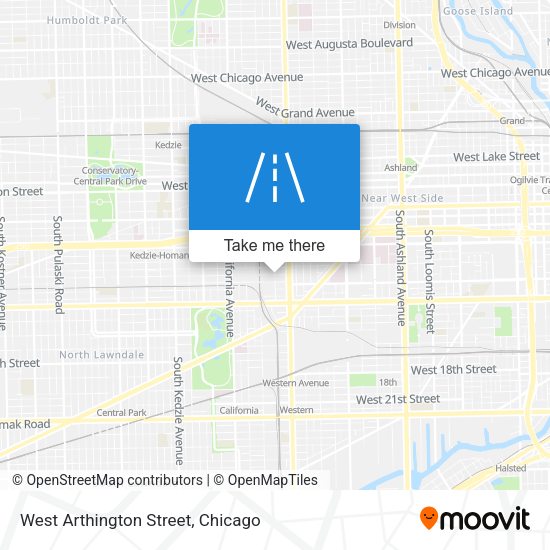 Mapa de West Arthington Street