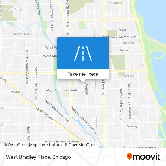 West Bradley Place map