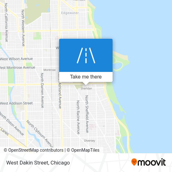 Mapa de West Dakin Street