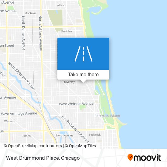 West Drummond Place map