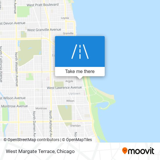 West Margate Terrace map