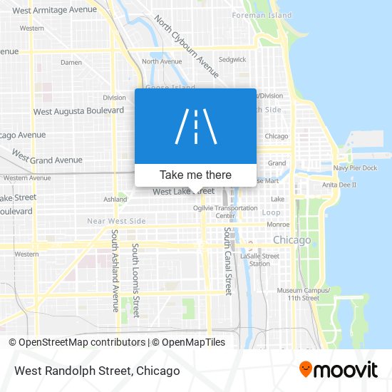 Mapa de West Randolph Street