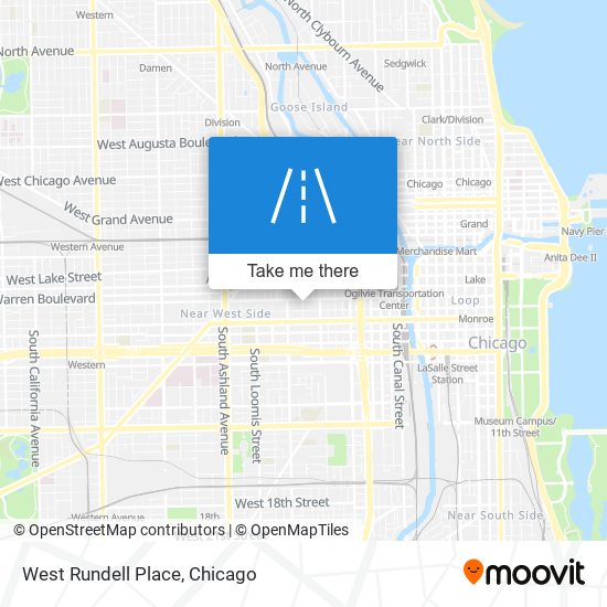 Mapa de West Rundell Place