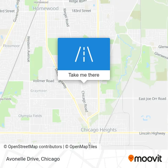 Avonelle Drive map