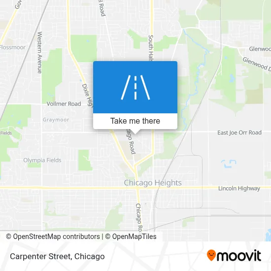 Carpenter Street map