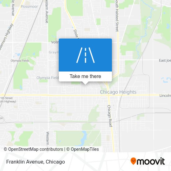 Mapa de Franklin Avenue