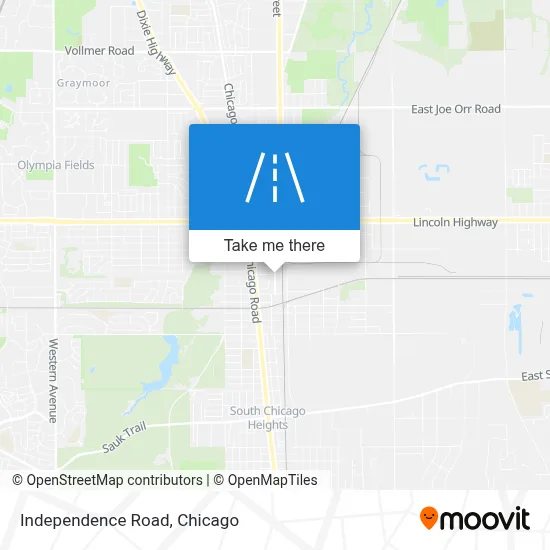 Independence Road map