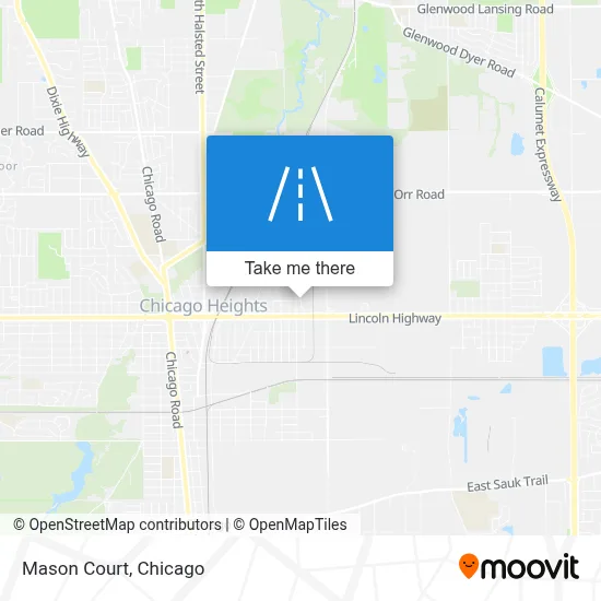 Mason Court map
