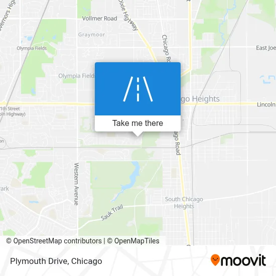 Plymouth Drive map